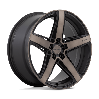 Niche 1PC - Niche Wheels M271 TERAMO 20x10.5 5x112 27mm Matte Black M2712005F8+27