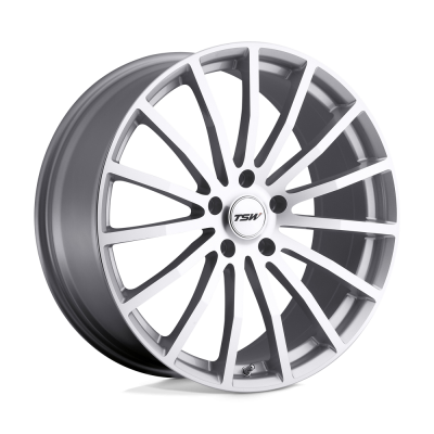 TSW - TSW Wheels MALLORY 20x10 5x4.5 25mm Silver/Mirror Cut 2010MAL255114S76