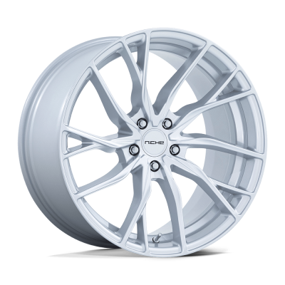 Niche 1PC - Niche Wheels M273 NOVARA 20x10.5 5x112 27mm Silver M2732005F8+27