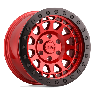 Black Rhino Hard Alloys - Black Rhino Wheels PRIMM BEADLOCK 17x8.5 6x5.5 0mm Candy Red 1785PRM006140R12