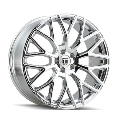 Touren - Touren Wheels 3276-2845C35 3276-TR76 20x8.5 5x112 35mm Chrome