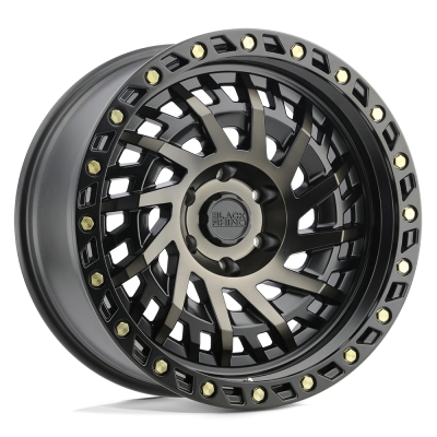 Black Rhino Hard Alloys - Black Rhino Wheels SHREDDER 20x9.5 6x135 12mm Matte Black 2095SHD126135M87