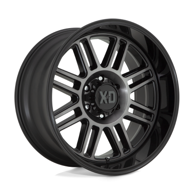 XD - XD Wheels XD850 CAGE 20x10 6x5.5 -18mm Gloss Black/Gray Tint XD85021068418N