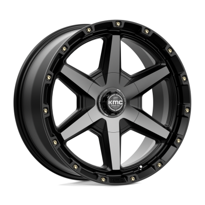 KMC - KMC Wheels KM101 TEMPO 20x9 6x135/5.5 18mm Satin Black KM10129067418