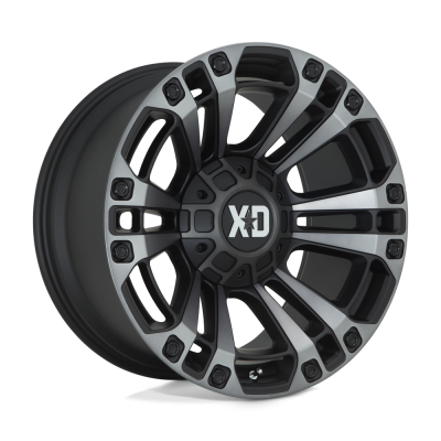 XD - XD Wheels XD851 MONSTER 3 20x10 5x5.0 5x5.5 -18mm Satin Black XD85121035418N