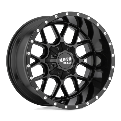 Moto Metal - Moto Metal MO986 SIEGE 20x10 5x5.0 5x5.5 -18mm Gloss Black MO986210353A18N