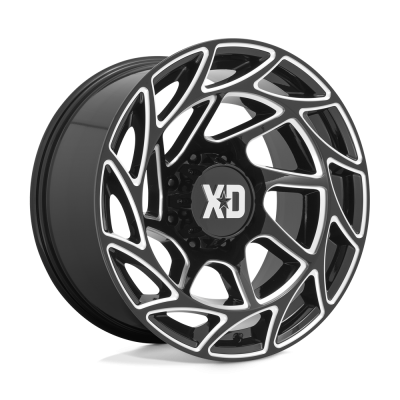 XD - XD Wheels XD860 ONSLAUGHT 20x10 8x170 -18mm Gloss Black/Milled XD86021087318N