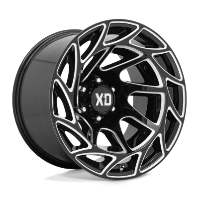 XD - XD Wheels XD860 ONSLAUGHT 20x12 6x135 -44mm Gloss Black/Milled XD86021263344N
