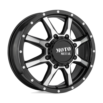 Moto Metal - Moto Metal MO995 20x8.25 8x210 127mm Gloss Black/Machined MO995208893127