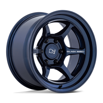 Black Rhino Hard Alloys - Black Rhino Wheels SHOGUN 17x8.5 5x5.0 -10mm Midnight Blue BR011LX17855010N