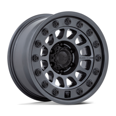 Black Rhino Hard Alloys - Black Rhino Wheels BR012 OUTBACK 17x8.5 5x5.0 -10mm Gunmetal BR012AX17855010N
