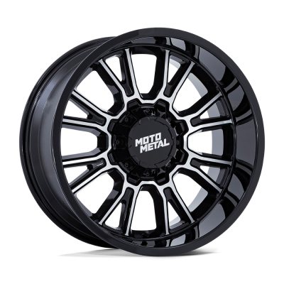 Moto Metal - Moto Metal MO810 LEGACY 17x9 5x5.0 5x5.5 20mm Black/Machined MO810BD17903520