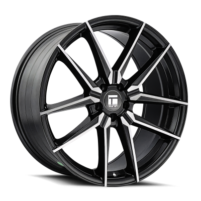 Touren - Touren Wheels 3294-TR94 18x8 5x100 35mm Dark Graphite/Brushed 3294-8844TG35