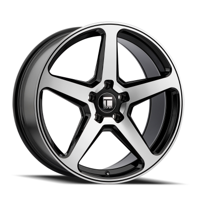 Touren - Touren Wheels 3296-TF96 20x9 5x4.5 35mm Gloss Black/Machined 3296-2965MB35