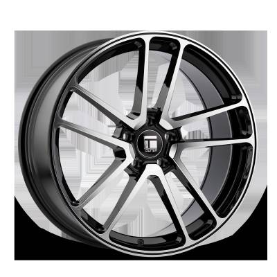 Touren - Touren Wheels 3501-TF01 22x10.5 5x112 45mm Silver/Brushed 3501-21545SB45