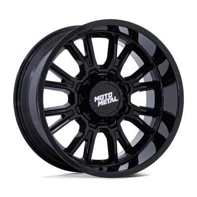 Moto Metal - Moto Metal MO810 LEGACY 17x9 8x6.5 1mm Gloss Black MO810BX17908001