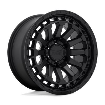Black Rhino Hard Alloys - Black Rhino Wheels RAID 17x8.5 5x5.0 -18mm Matte Black 1785RAD-85127M71