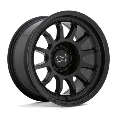 Black Rhino Hard Alloys - Black Rhino Wheels RAPID 17x8.5 6x5.5 0mm Matte Black 1785RPD006140M12A