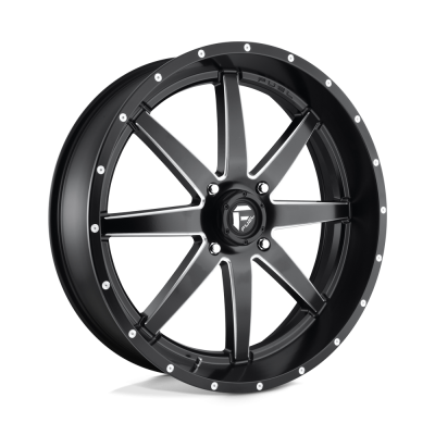 Fuel UTV - Fuel Off Road D538 MAVERICK 24x7 4x156 13mm Matte Black/Milled D5382470A544