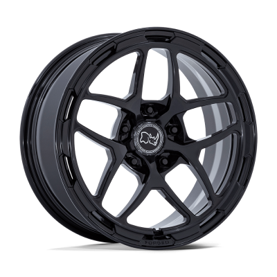 Black Rhino Hard Alloys - Black Rhino Wheels STALLBERG 18x8 5x130 20mm Gloss Black BR401BX18805320