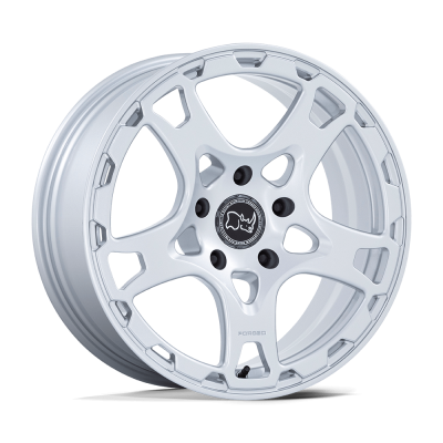 Black Rhino Hard Alloys - Black Rhino Wheels KLAUE 18x8 5x130 20mm Matte Silver BR402SX18805320