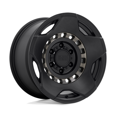 Black Rhino Hard Alloys - Black Rhino Wheels MUZZLE 17x9 6x5.5 -18mm Matte Black 1790MZE-86140M12