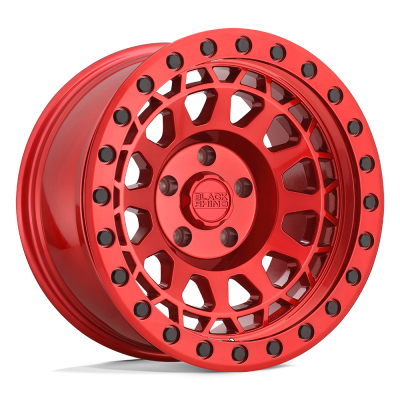 Black Rhino Hard Alloys - Black Rhino Wheels PRIMM 17x9 5x5.0 -18mm Candy Red 1790PRM-85127R71