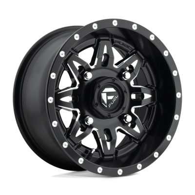 Fuel UTV - Fuel Off Road D567 LETHAL 14x7 4x156 13mm Matte Black/Milled D5671470A544