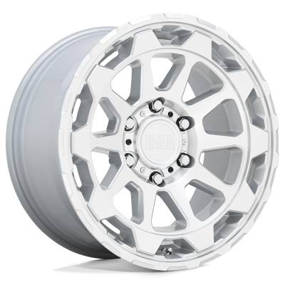 Black Rhino Hard Alloys - Black Rhino Wheels ROTOR 20x9 5x5.0 2mm Gloss Silver/Mirrored 2090RTR025127S71