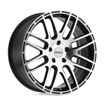Petrol - Petrol Wheels P6A 17x7.5 5x100 35mm Black/Machined 1775P6A355100B72