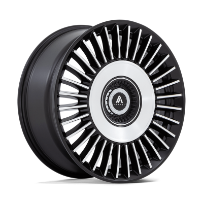 Asanti - Asanti Wheels AB040 TIARA 22x9 5x115 5x120 15mm Satin Black AB040MD22902015