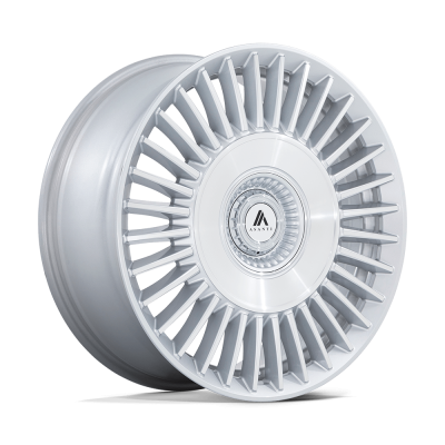 Asanti - Asanti Wheels AB040 TIARA 22x9 5x112 5x120 27mm Silver/Machined AB040SD22905927