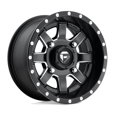 Fuel UTV - Fuel Off Road D538 MAVERICK 14x7 4x110 13mm Matte Black/Milled D5381470A444