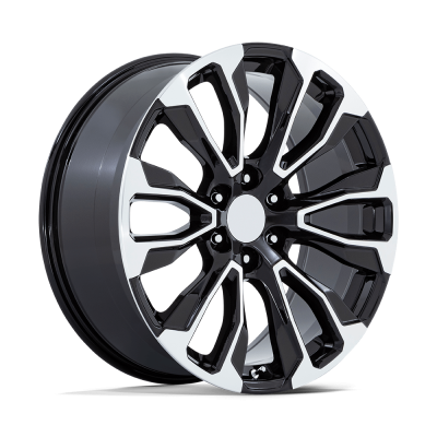 Performance Replicas - Performance Replicas 211BM-2615831 PR211 26x10 6x5.5 31mm Gloss Black/Machined