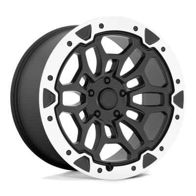 Performance Replicas - Performance Replicas 215BM-2215819 PR215 22x10 6x5.5 19mm Matte Black/Machined