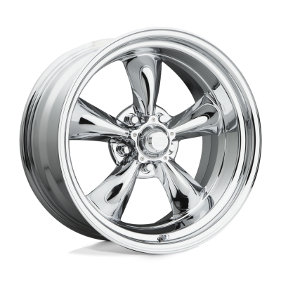 American Racing Vintage - American Racing VN615 TORQ THRUST II 1 PC 17x8 5x4.5 8mm Chrome VN6157866