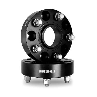 Mishimoto - Mishimoto BNWS-003-300BK Wheel Spacers 5X127 71.6mm CB M14x1.5 1.20" Thick Black