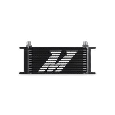 Mishimoto - Mishimoto MMOC-16BK 16-Row Oil Cooler Black Universal