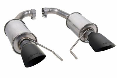 Roush Performance - Roush Performance 422333-BLK Axle-Back Exhaust Kit for 18-23 Mustang 2.3/5.0L