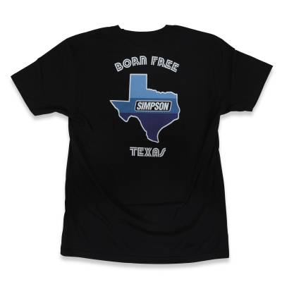 Simpson Motorcycle - Simpson Motorcycle BFTTLG5 T-Shirt Large Black