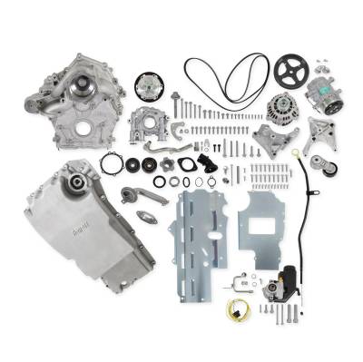 Holley - Holley Performance 20-345 Accessory Drive Belt Kit for 53-83 Ford F100 415/445