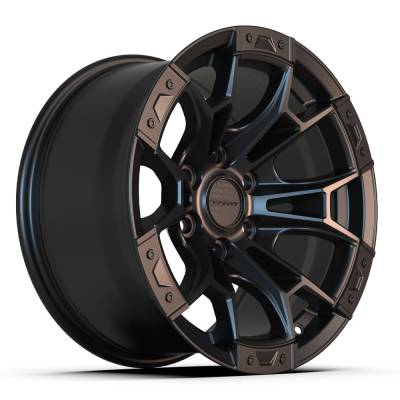 Defiant - Defiant Wheels DF04-17090-6135-12B1 DF04 17x9 12mm Satin Black