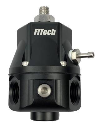 FiTech Fuel Injection - FiTech Fuel Injection 54002 Go Fuel Regulator w/Pressure Gauge