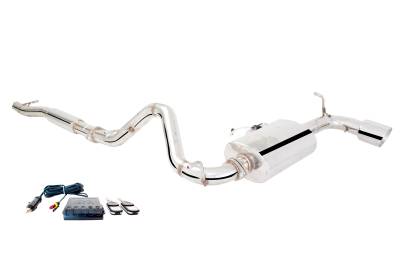 XFORCE - XFORCE ES-JW12-VMK-CBS Exhaust System for 06-18 Jeep Wrangler