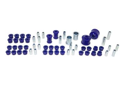 SuperPro - SuperPro Kit117K Front/Rear Suspension Bushing Kit for 95-98 Nissan 240SX