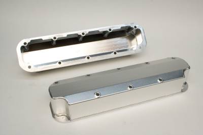 PRW - PRW 4036000 Valve Cover Alumi Fab for Dodge 5.2L/5.9L Jeep 5.2L/5.9L Silver