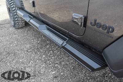 LoD Offroad - LoD Offroad JRS2061 Armor Lite Rocksliders for 20+ Jeep Gladiator JT