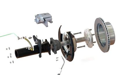 Pedders Suspension - Pedders Suspension PED-PBCK006 Rear Brake Conversion Kit