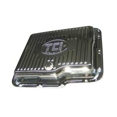 TCI Automotive - TCI 528311 GM Powerglide Chrome-Plated Stock Depth Pan.
