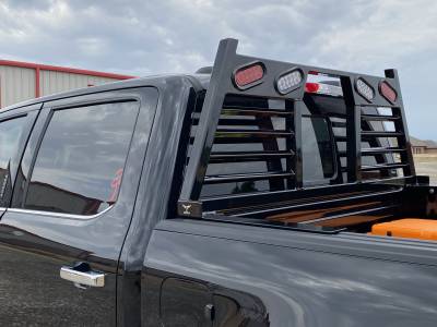 ACIW - Anderson Custom Iron Works CLOLWB20 Cab Protector Headache Rack for Chevy/GMC